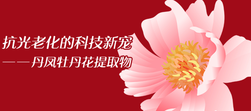 牡丹花肽与抗氧化祛斑